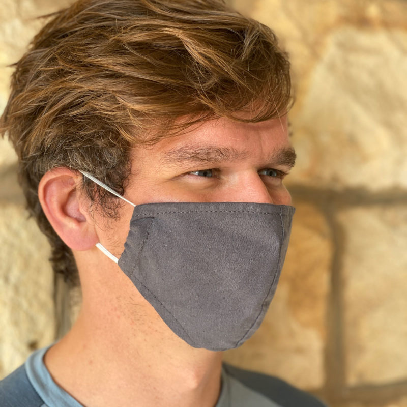 Reusable Hemp Cloth Face Mask